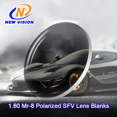 1.60 Mr-8 Polarized Semi-Finished Single Vision Lens Blanks