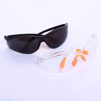  Low Price Safety Equipment Black PC Lens Promotion Protective Glasses Eye Wear Protection Work Security Safety Glasses