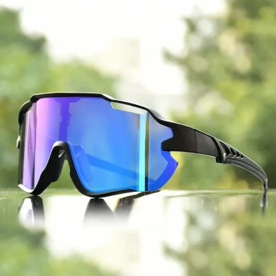  Tr90 Photochromic Custom Logo Bicycle Bike Sunglasses UV400 Polarized Women Man Cycling Glasses Eyewear