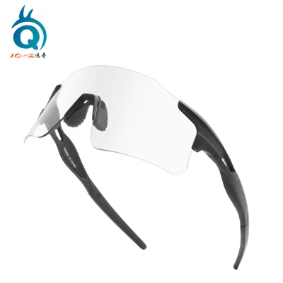New Design Clear Lens Bike Glasses Photochromic Cycling Sunglasses