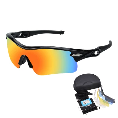  Anlorr 9002 Fashion Oversize Outdoor Sports Sunglasses Photochromic Sport Cycling Glasses