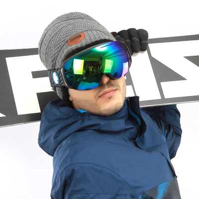 Men Snowboarding Goggles with Reflective Lens
