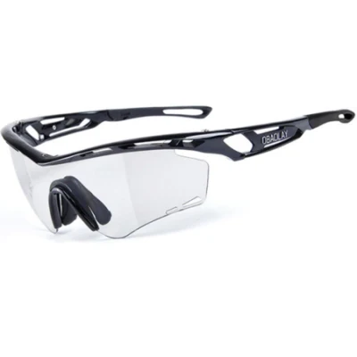 Hot Selling Cycling Bike Sunglasses Fashion Sport Photochromic Glasses PC Frame Eyewear for Women Men
