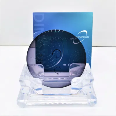 Cr39 1.56 Progressive Multifocal Eyeglass Photogrey Blue Cut Blue Coating Hmc Optical Lens