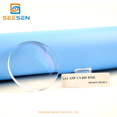 Danyang Lens Manufacturer Finished Single Vision Lens 1.61 Acrylic Stock Lens Ophthalmic