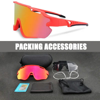 Outdoor Sports Photochromic UV400 Fashion Glasses Cycling Sport Sunglasses Bike Gafas Ciclismo Al Aire Libre