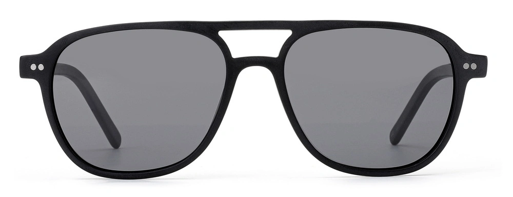 2024 OEM New Arrival High Quality Hot Sale Flat Bridage Acetate Frame Fashion Sunglasses PC Lens UV400