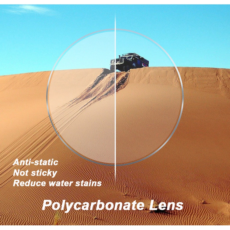 1.59 PC Polycarbonate Single Vision Hmc Blue Coating Optical Lens
