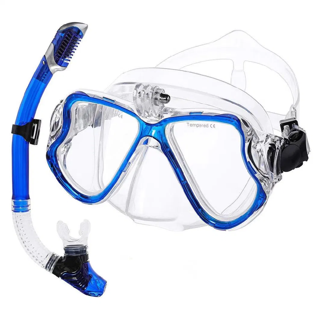 Cross Border Hot Selling Silicone Mask Single Side Window Large Vision Snorkel Snorkel Suit