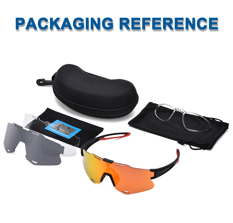 Factory Direct Sale Mirror Lens Bike Riding Sun Glasses Anti UV Outdoor Sport Sunglasses