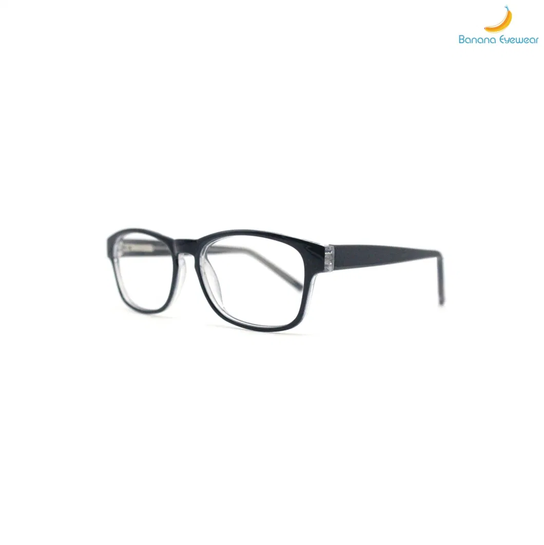 Gentlemen Oval Injection Eyeglasses Optical Frame with Ce Certificate