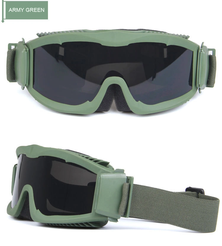 Wholesale Factory Myopia Tactical Glasses Equipment Wind-Proof CS Shooting Impact Resistance Glasses in Stock