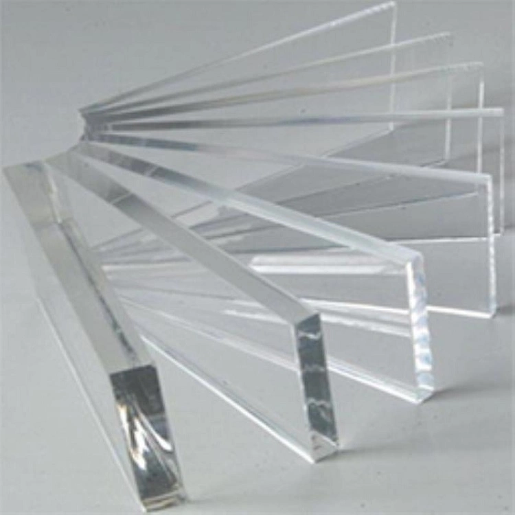 1220X 2440 Clear Transparent High Scratch Cast Acrylic Sheet 6h 100% Pure Material