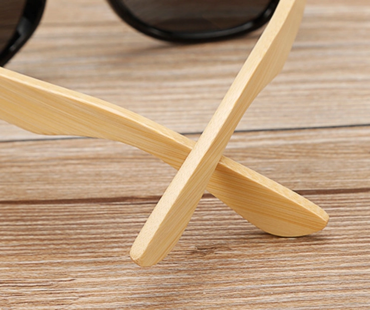 Eco-Friendly Black Framed Bamboo Sunglasses