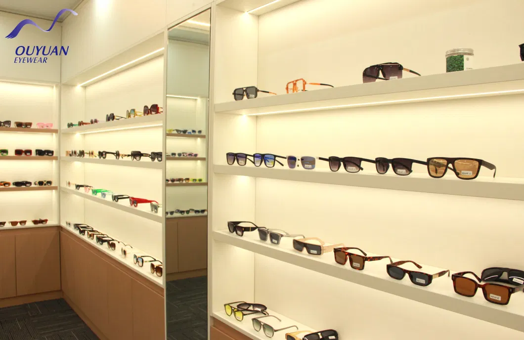 New Style Polarized Lenses Trendy Competitive Crystal Frame UV400 PC Sunglasses