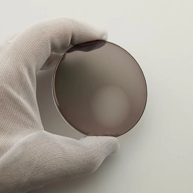 1.523 Mineral Hmc Glass Round Top Photochromic Gray Optical Lens