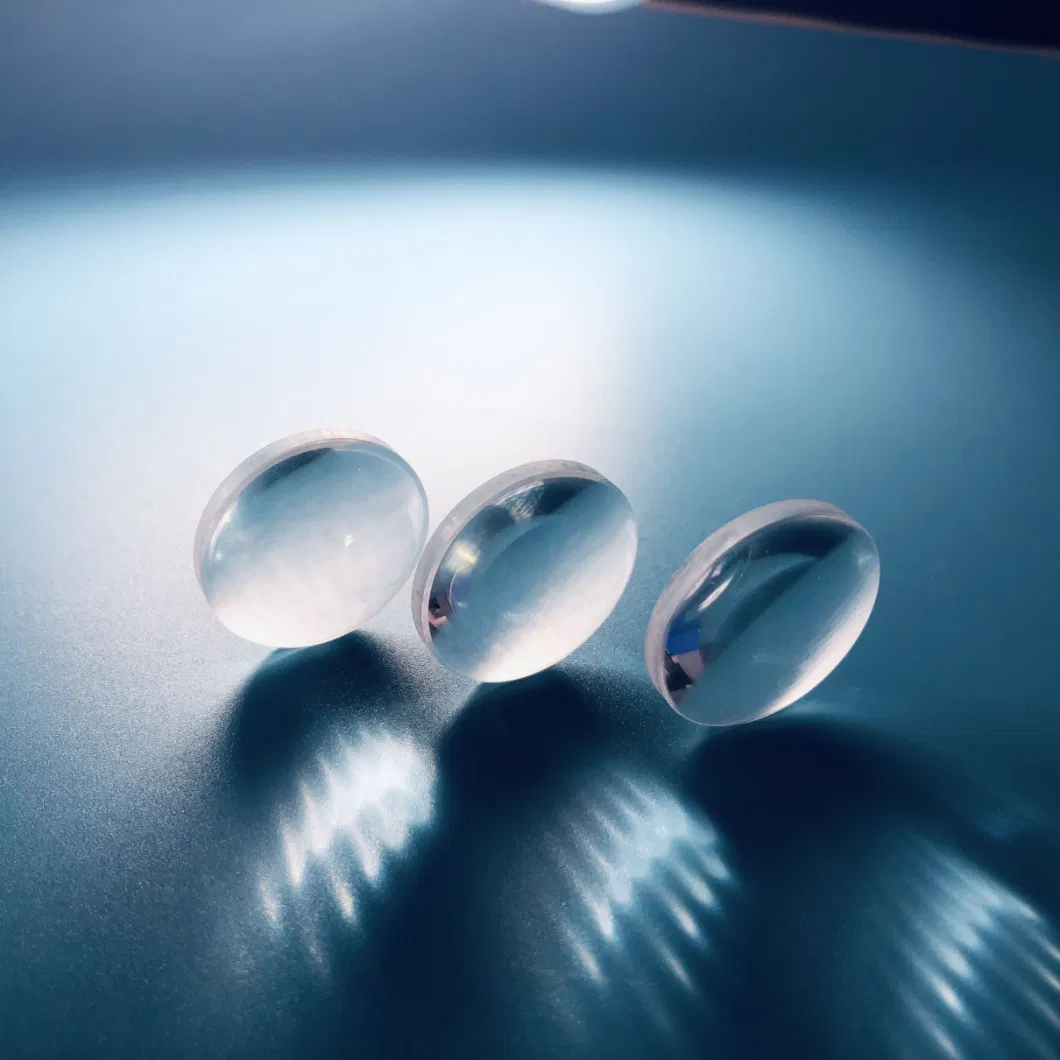 Dia 25mm to 150mm Precision UV Fused Silica Fs Quartz Corning7980 Jgs1 Aspheric Lenses for Spectrometer and Laser Beam