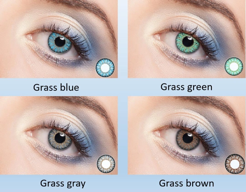 Hotsale Color Contact Lenses for Eye Soft Eyewear Glasses Prescription Lentes De Contacto From Factory / Can OEM