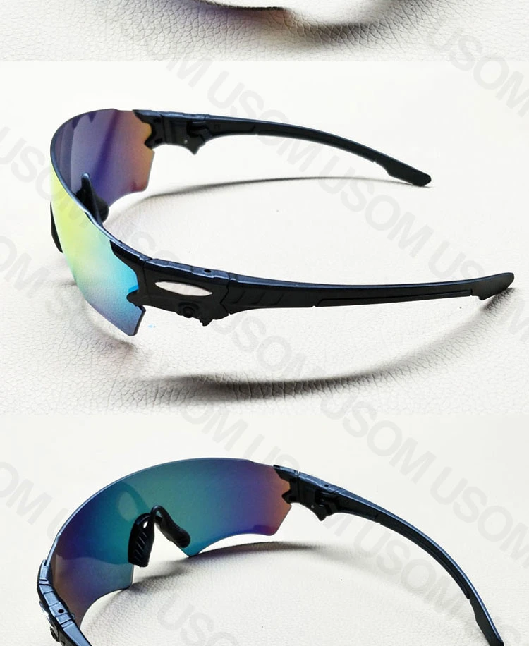 Windproof Sunglasses Large Frame Fashion Cycling Sports Sunglasses Mountain Bike Sports Glasses