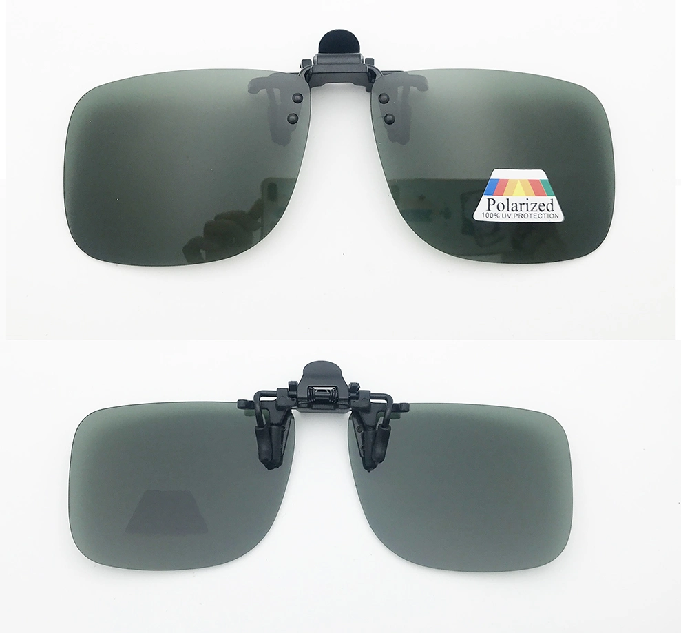 Ouyuan 2024 New Retro Drive Clip on Sunglasses for Men