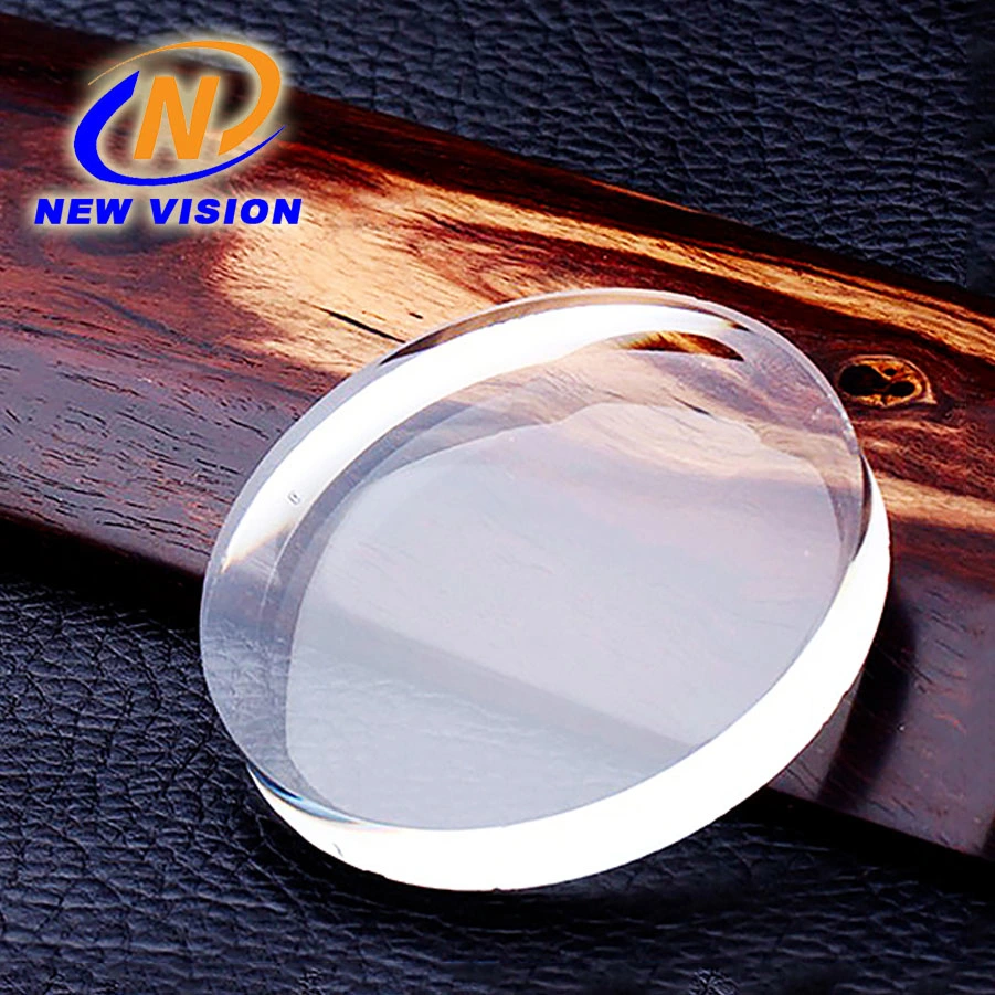 1.56 Semi-Finished Photochromic UV++ Blue Hmc Resin Optical Lens