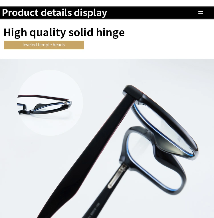 Tr87214 Classic Design Unisex Model Anti Blue Light Photochromic Glasses Metal Frame Eyeglasses with Free Package
