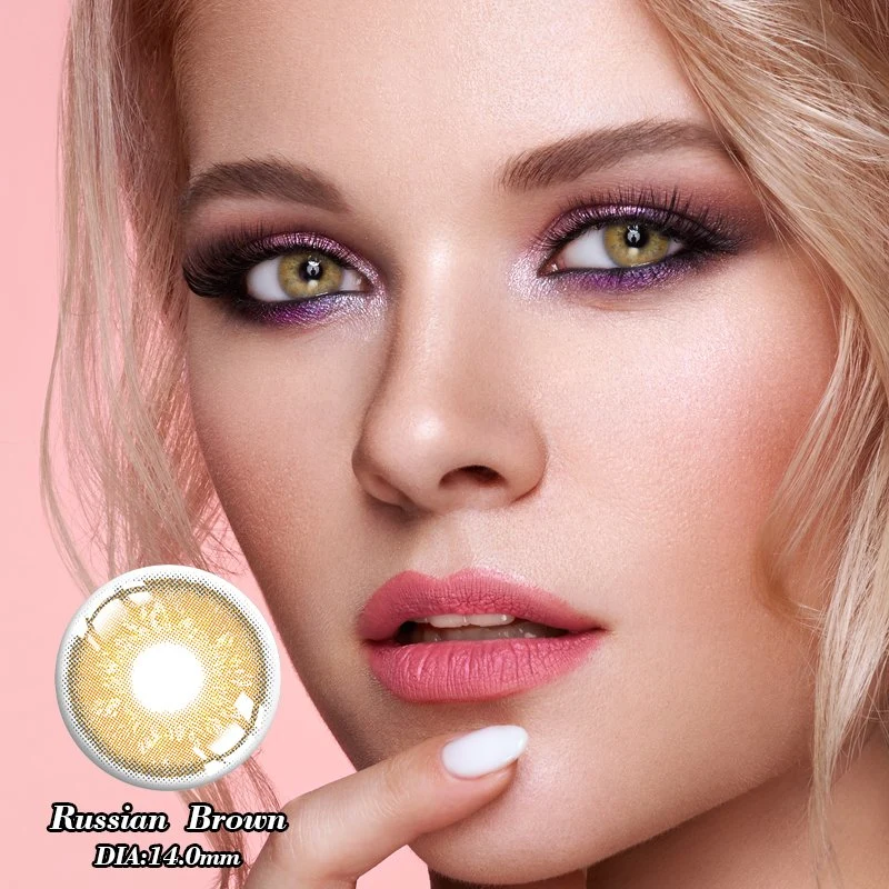 Natural Colored Amethyst Eye Contacts Lens Non Prescription