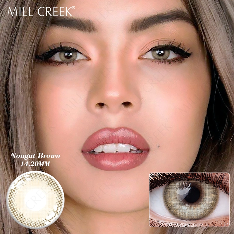 Eye Lens Color Contact Natural Brown Colored Contacts Two Color Contacts Non Prescription