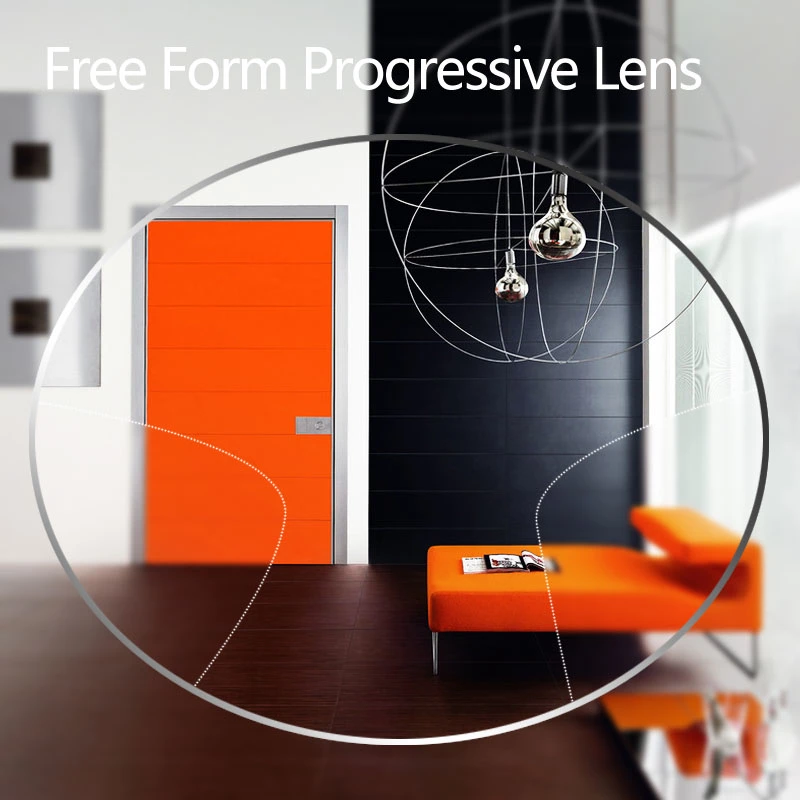 Mr174 Rx 1.74 Freeform Progressive Optical Lens