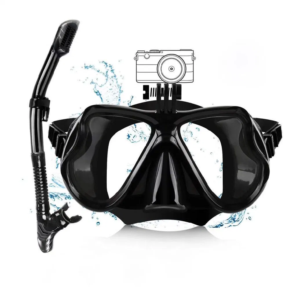 Cross Border Hot Selling Silicone Mask Single Side Window Large Vision Snorkel Snorkel Suit