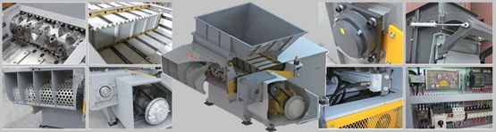 Vision Series Single Shaft Shredder (V1000) /Shredder with CE Certified