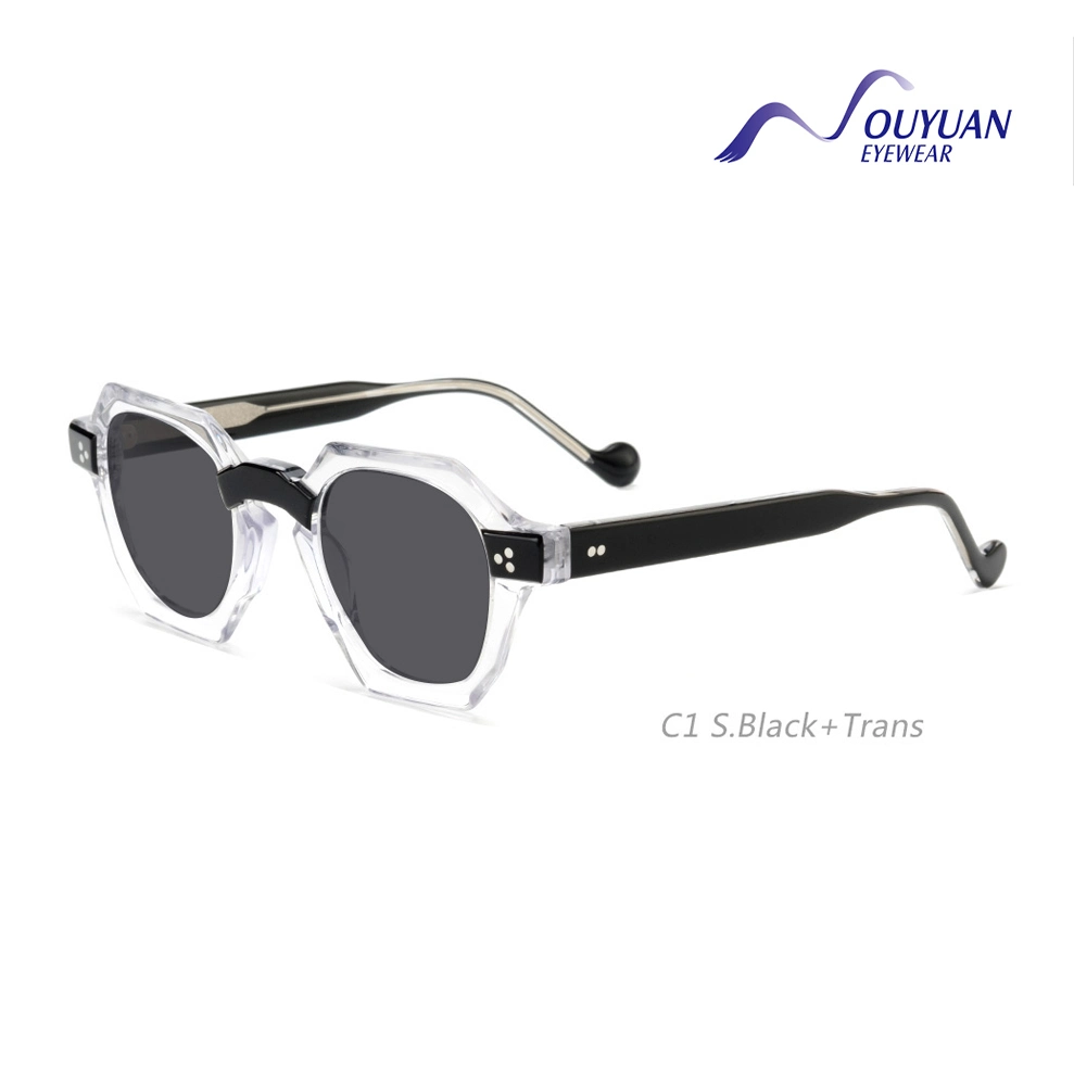 PC New Style Women High Quality Brand Designer Street Acetate Sunglasses