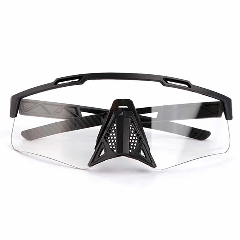 Summer Wholesale New Custom High Quality Oversized Tr90 Photochromic Sport Cycling Sunglasses for Men Women