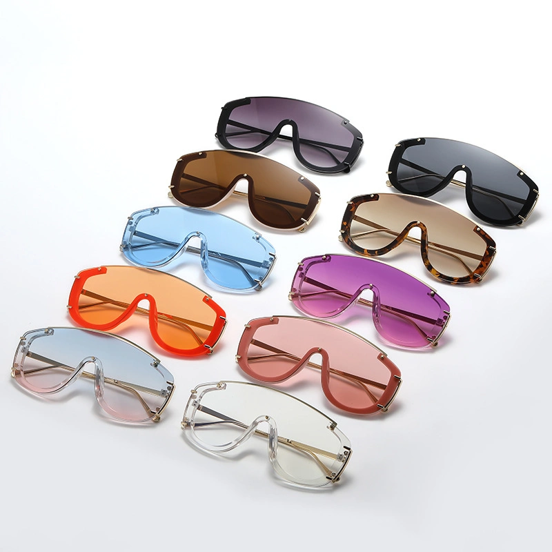 New Arrival 2023 Rimless Sunglasses Luxury Trendy Shades Sunglasses Wholesale Women Fashion Sunglasses High Quality
