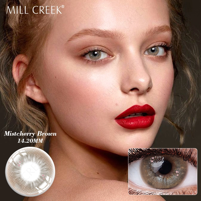 Eye Lens Color Contact Natural Brown Colored Contacts Two Color Contacts Non Prescription