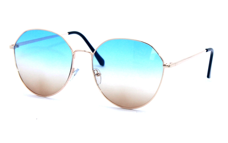 Retro Round Sunglasses with UV400 Protection Factory Hot Selling PC Lens Cheap Sunglasses