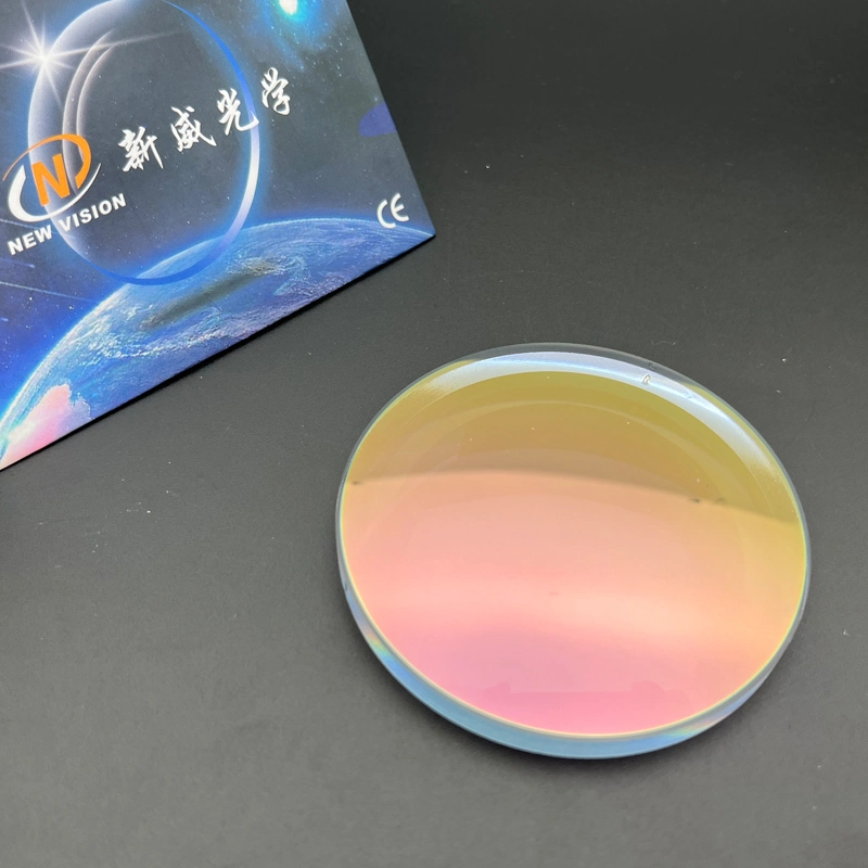 High Quality 1.56 Pink Pgx Mirror Coating Optical Lens