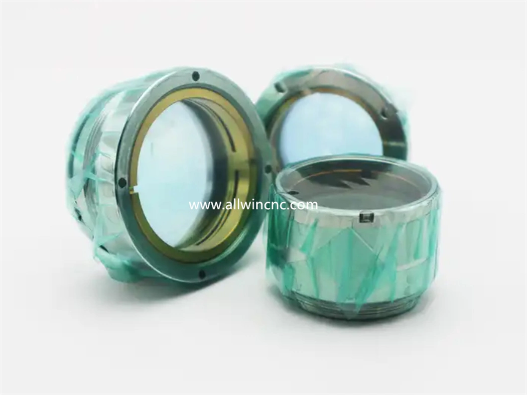 Manufacturer F60 Laser Collimating Lens D20*5 Optical Quartz Glass Yellow Film Laser Lens