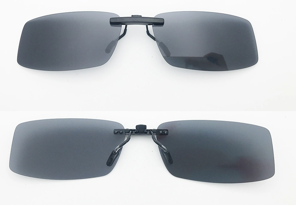 Ouyuan 2024 New Retro Drive Clip on Sunglasses for Men