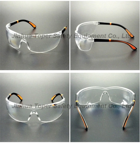 Wraparound Lens Safety Eyeglass with Soft Leg Pad (SG109)