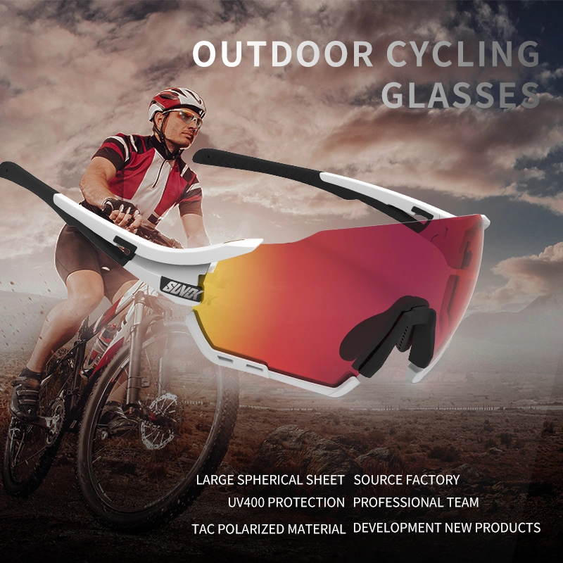 Cycling Sport Photocromic Sun Glasses Men Photocromatic Double Bridges