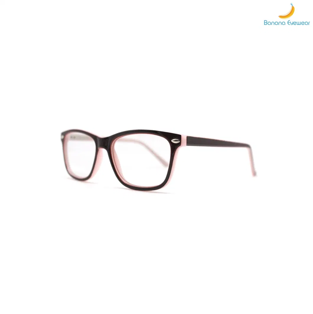 Oval Classic Gentalmen Full-Rim Glasses Frames Optical Eyeglasses with Ce Proved