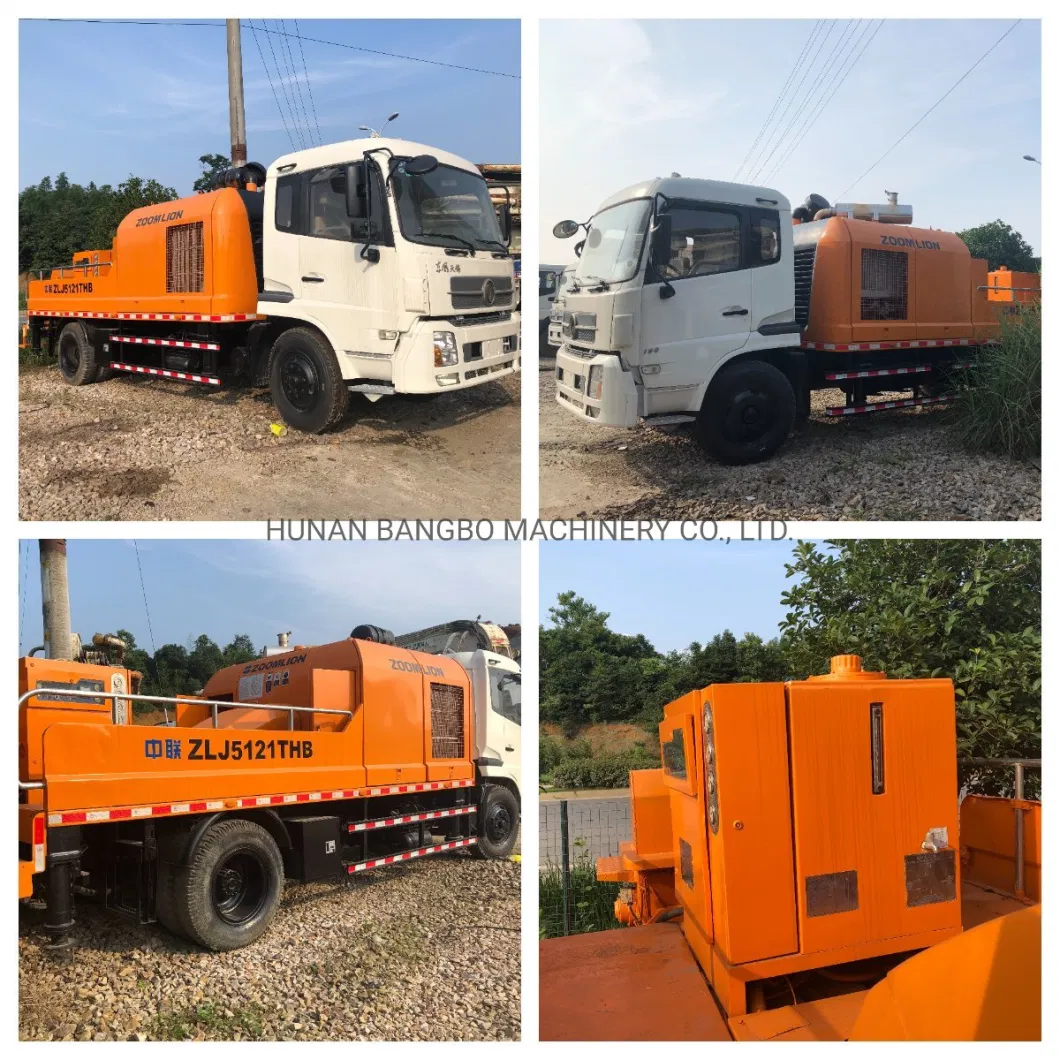 Refurbished 100m3/H Zoomlion Used Truck Mounted Concrete Line Pump
