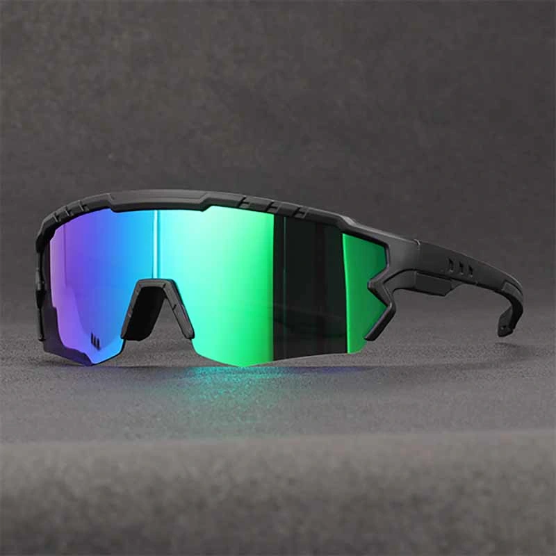 New High Quality Red Mirrored Polarized Sport Sunglasses