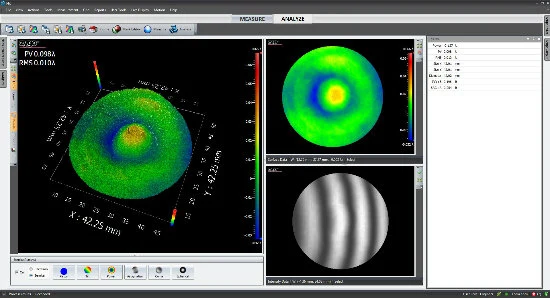 Dia50.8mm UV Fused Silica Optical Plano-Convex PCX Lens