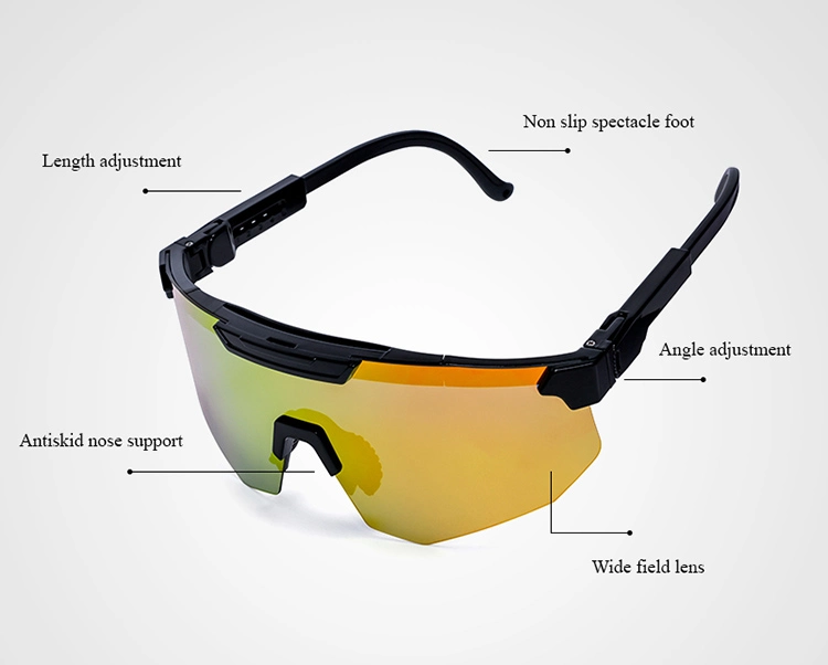 High Prescription Sports Sunglasses for Cycling