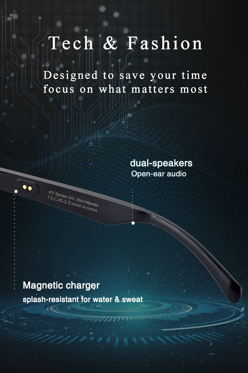 Smart Fashionable Music Glasses for Men and Women