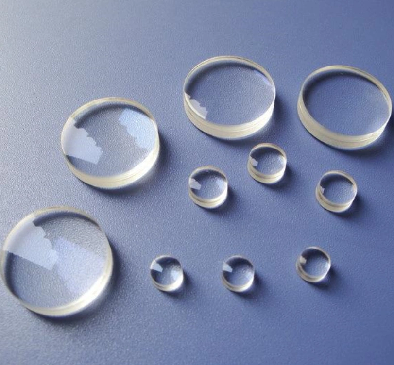 Factory Sale High Quality Quartz Achromatic Doublet Lenses Cemented Spherical Lens for Telescope