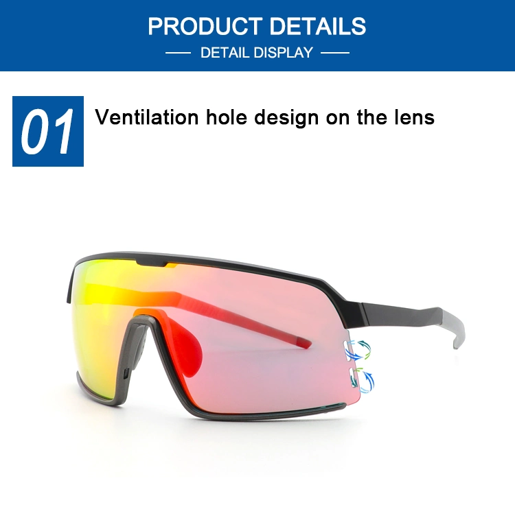 Custom Photochromic Lens Cycling Sunglasses Set