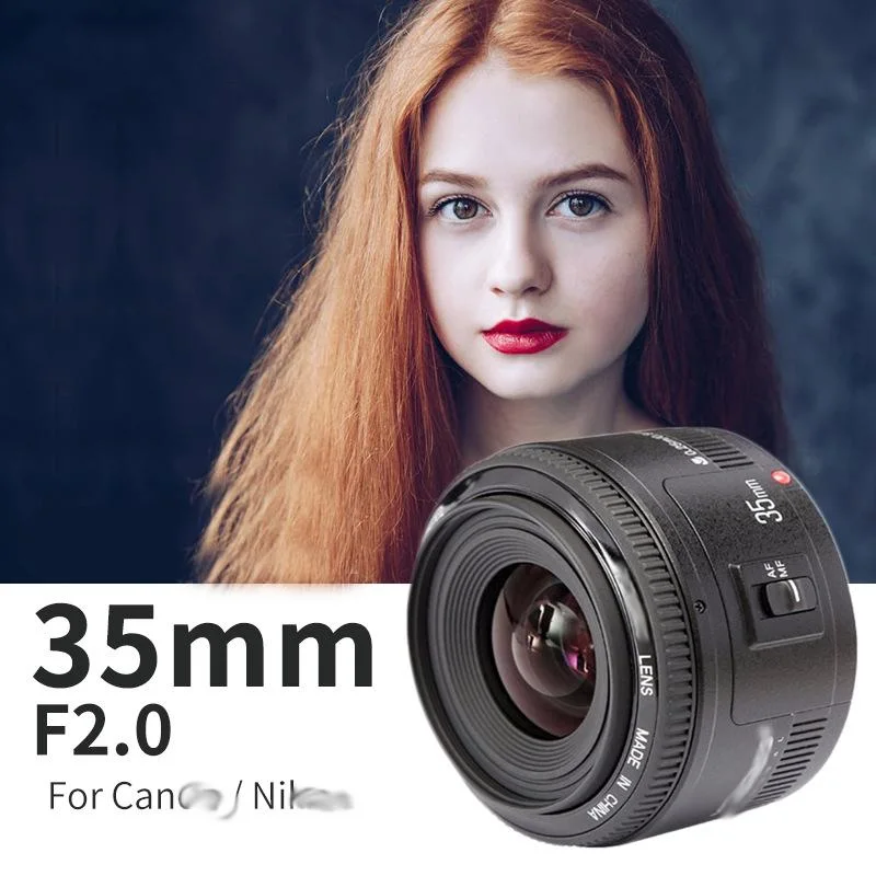 35mm F2 Auto Prime Lens for Can1on Ef Full Frame SLR Camera